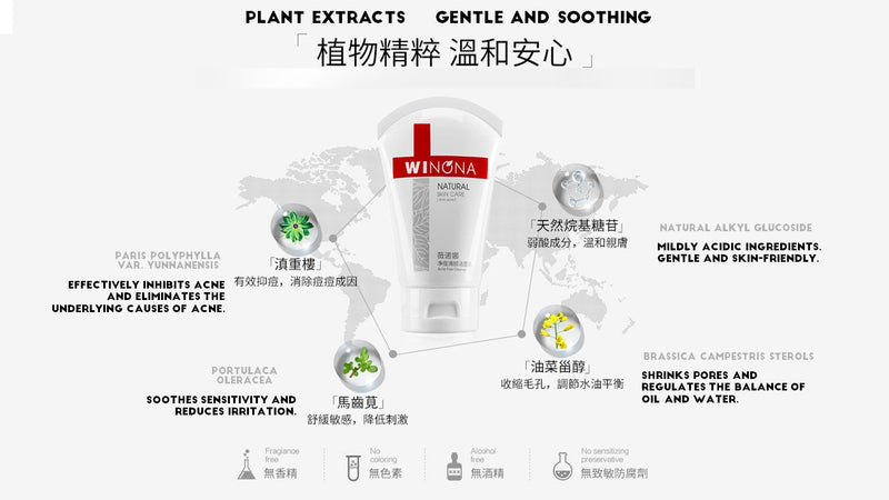 淨痘清顏潔面乳 (80g) [敏感肌膚適用]